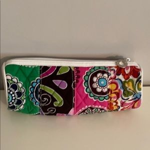 Vera Bradley Patchwork Makeup/Pencil Case